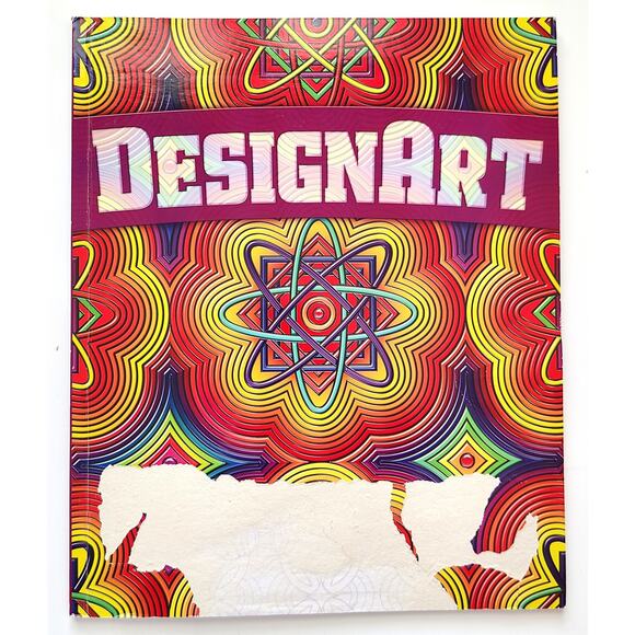 Coloring Book Design Art Scholastic Geometric Symmetric Like New Children Adults - Picture 1 of 11